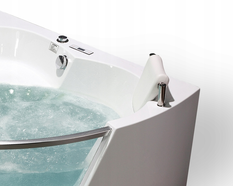 Z hydromasażem  - Wanna z hydromasażem ALABAMA jacuzzi 150x150  (3) Z hydromasażem  - Wanna z hydromasażem ALABAMA jacuzzi 150x150  (3)