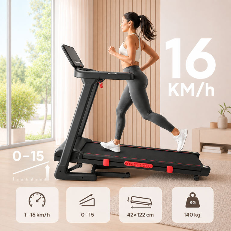 Bieżnie elektryczne - Bieżnia Elektryczna LONDYN  16km/h Corciano Auto wznos APLIKACJE  140kg MAX (2)