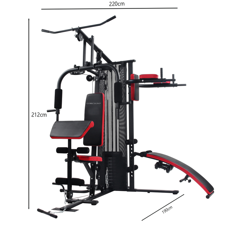 Atlasy do ćwiczeń - Atlas do ćwiczeń, Domowa Siłownia, wielostanowiskowy  (5)