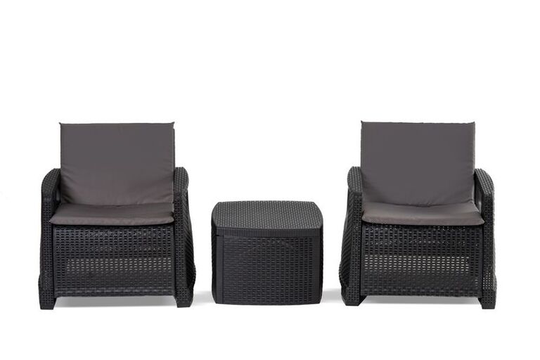 Zestawy ogrodowe - Zestaw Mebli Ogrodowych Rattanowych Valeria dwa fotele + stolik (9) Zestawy ogrodowe - Zestaw Mebli Ogrodowych Rattanowych Valeria dwa fotele + stolik (9)