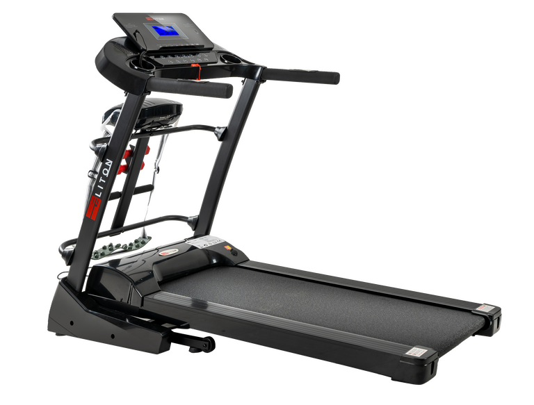 Bieżnie elektryczne - Bieżnia Elektryczna Vigo RS  z masażerem i hantlami AUTOMATYCZNY WZNOS APLIKACJE (7)