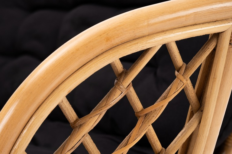 Meble ogrodowe - Zestaw Ogrodowy Bahama VIP Honey CZARNE PODUSZKI (3)