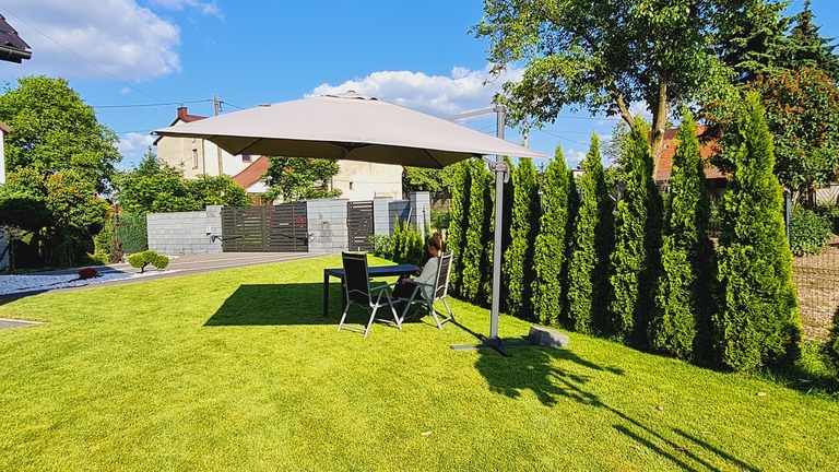 Parasole ogrodowe - Parasol OGRODOWY Roma PLUS 3x4 m Duży składany  (7) Parasole ogrodowe - Parasol OGRODOWY Roma PLUS 3x4 m Duży składany  (7)