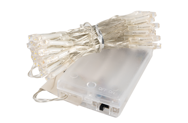 Boże Narodzenie - Lampki choinkowe 50 LED Zimny Biały (2) Boże Narodzenie - Lampki choinkowe 50 LED Zimny Biały (2)