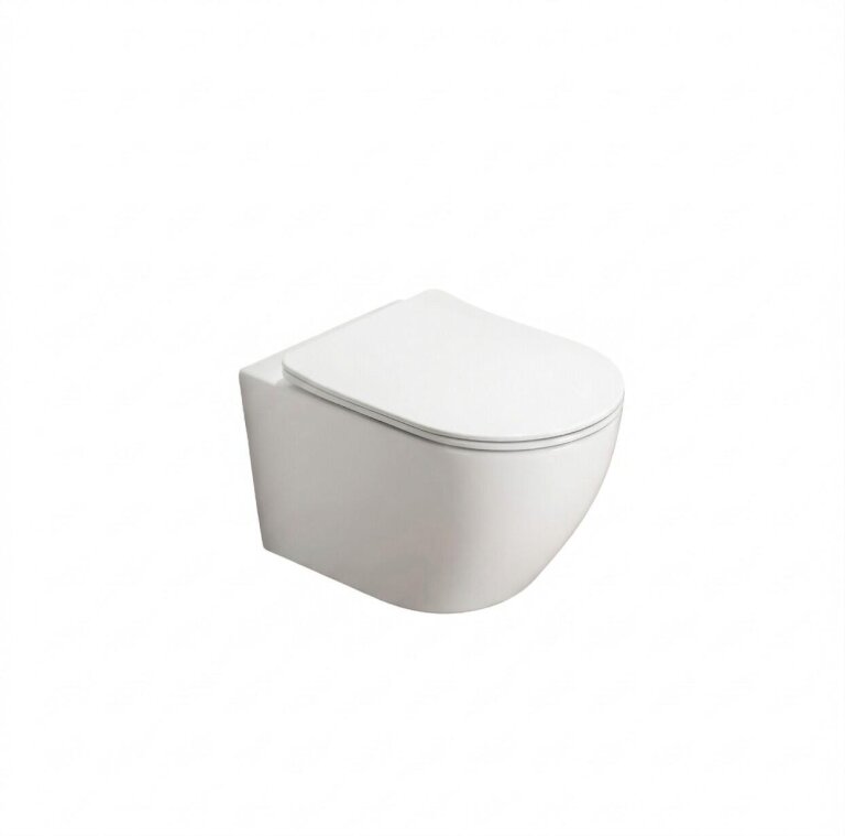 Akcesoria łazienkowe - Miska WC Wisząca Corciano Nexa Base Bialy połysk 49x37 cm (1)