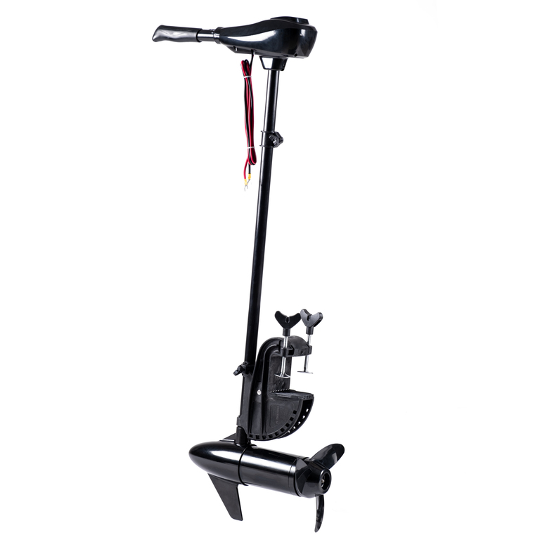 Dom - Silnik ZABURTOWY elektryczny 60 lb do Łodzi Pontonu 12V (10)