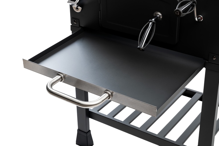 Grille - Grill ogrodowy węglowy ruszt żeliwny wózek Carbo - Angus PREMIUM (5) Grille - Grill ogrodowy węglowy ruszt żeliwny wózek Carbo - Angus PREMIUM (5)