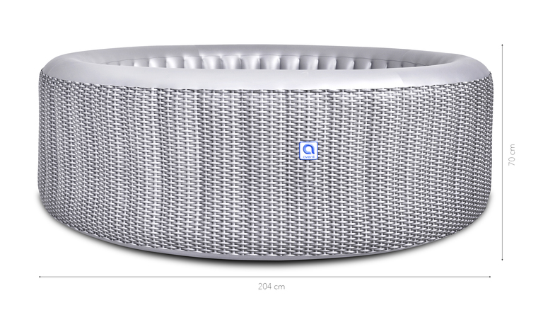 Baseny i materace - Jacuzzi Basen Ogrodowy Spa Avenli Venice 204cm x 70cm (12)