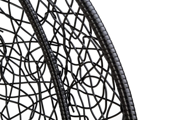 Fotele wiszące - Fotel wiszący Santa Fe stelaż kosz poduszka biskupi kolor (10)