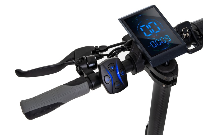 Hulajnogi elektryczne - Kopia - Hulajnoga Elektryczna Składana eXplay M10 20 km/h czarna (5)