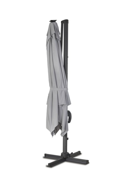 Parasole ogrodowe - Parasol aluminiowy 3x3 m Roma Corciano z Oświetleniem LED SOLAR (3)