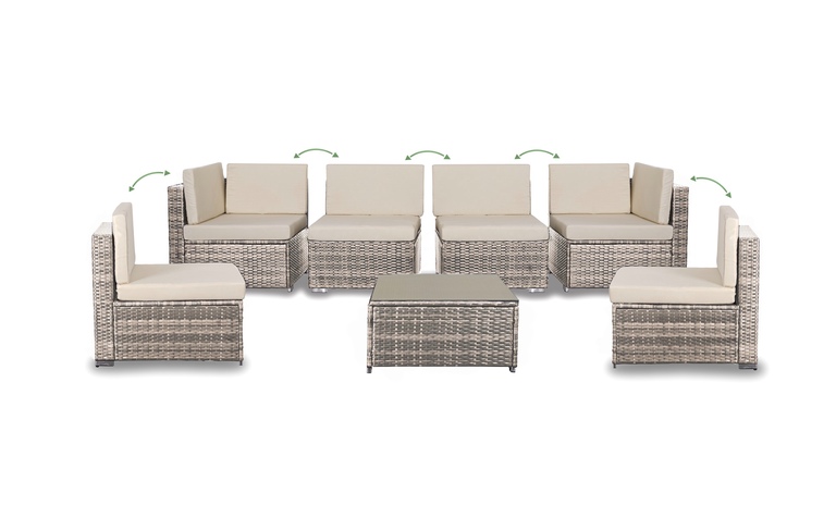 Meble ogrodowe -  Zestaw Mebli Ogrodowych PEDRO Narożnik Typu  Meble ogrodowe -  Zestaw Mebli Ogrodowych PEDRO Narożnik Typu