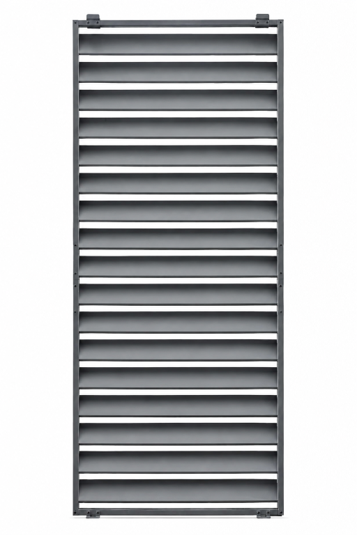  - Panel żaluzjowy poziomy do pergoli 89.9 x 216cm Antracyt Aluminium  (1)