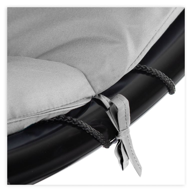 Meble ogrodowe - Huśtawka ogrodowa Oslo Antracytowa (5)