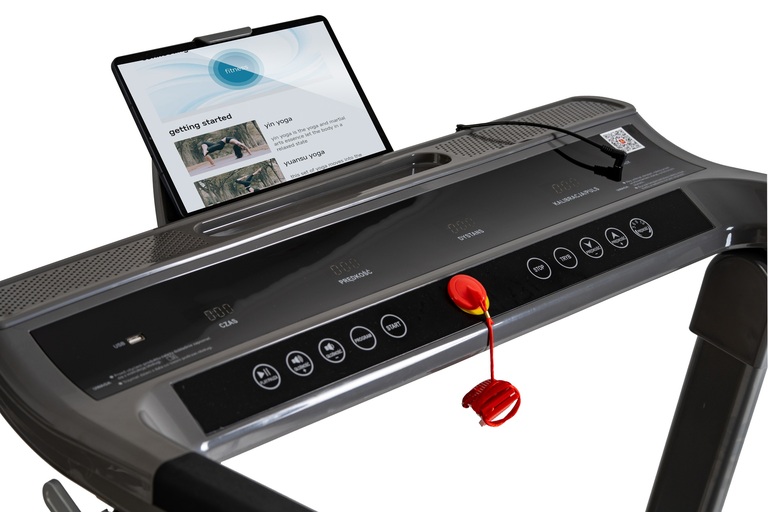 Bieżnie elektryczne - Bieżnia elektryczna domowa CORCIANO CINTRA Składana 140KG (5)