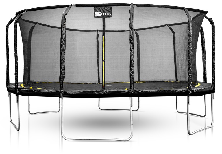 Trampoliny  - Trampolina 16FT 488CM PREMIUM z siatką wewnętrzną i drabinką CORCIANO (4)