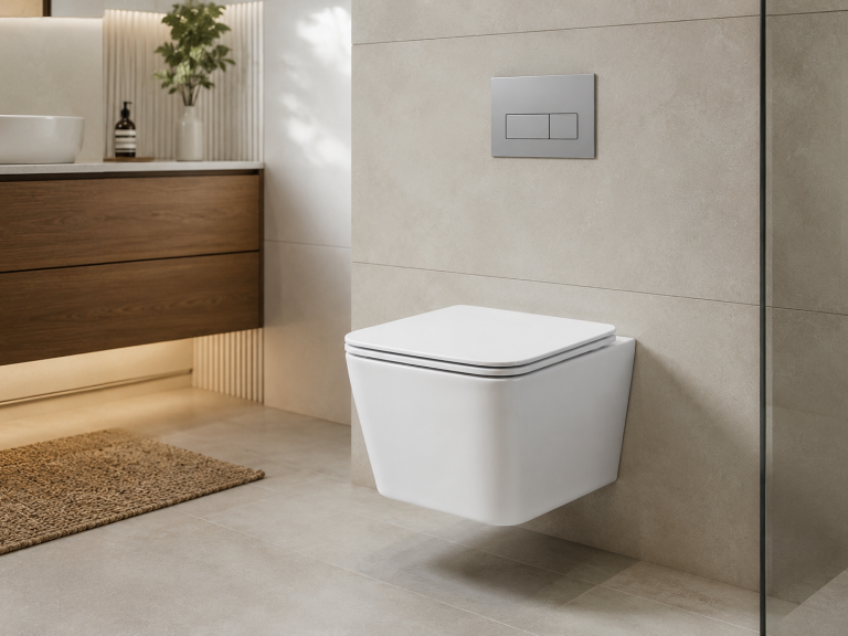 Miski WC - Miska WC wisząca Corciano Tornado Elegance Lśniąca Biel 52x35x35 cm (2)