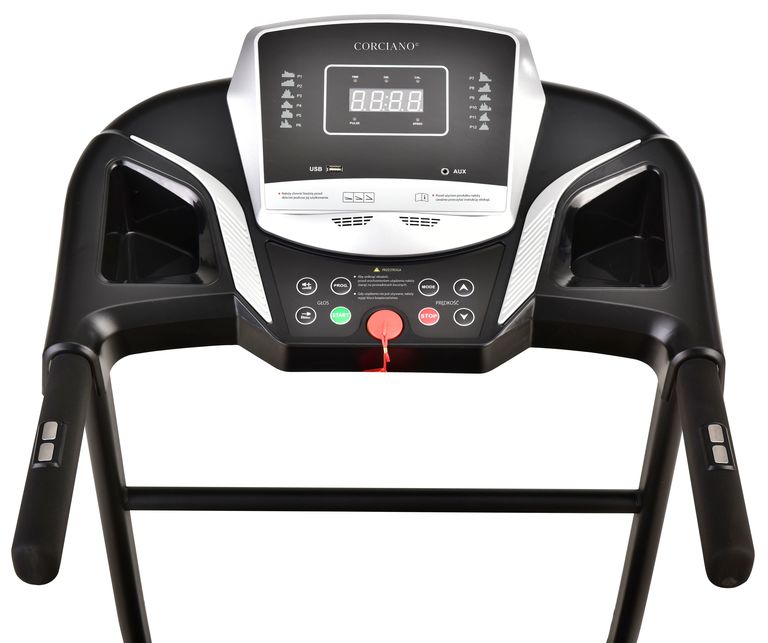 Bieżnie elektryczne - Bieżnia Elektryczna TRENTO 501D Składana z Masażerem Aplikacja CORCIANO 3HP 120 kg (3)