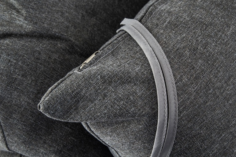 Fotele wiszące - Fotel Wiszący do OGRODU Amber Antracyt / Szary Kokon Huśtawka Wolnostojący (9)