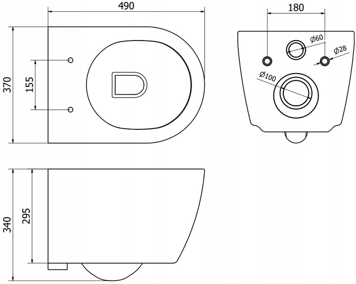 Miski WC - Miska WC deska wolnoopadająca Duroplast Slim Corciano ISLA RIMLESS  (4) Miski WC - Miska WC deska wolnoopadająca Duroplast Slim Corciano ISLA RIMLESS  (4)