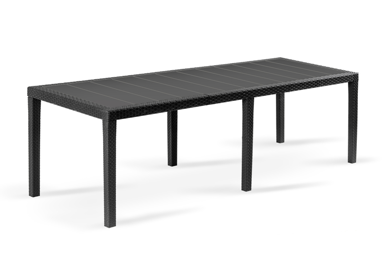 Zestawy ogrodowe - Zestaw Mebli Ogrodowych NAPOLI MIDI 8 Antracyt (10)