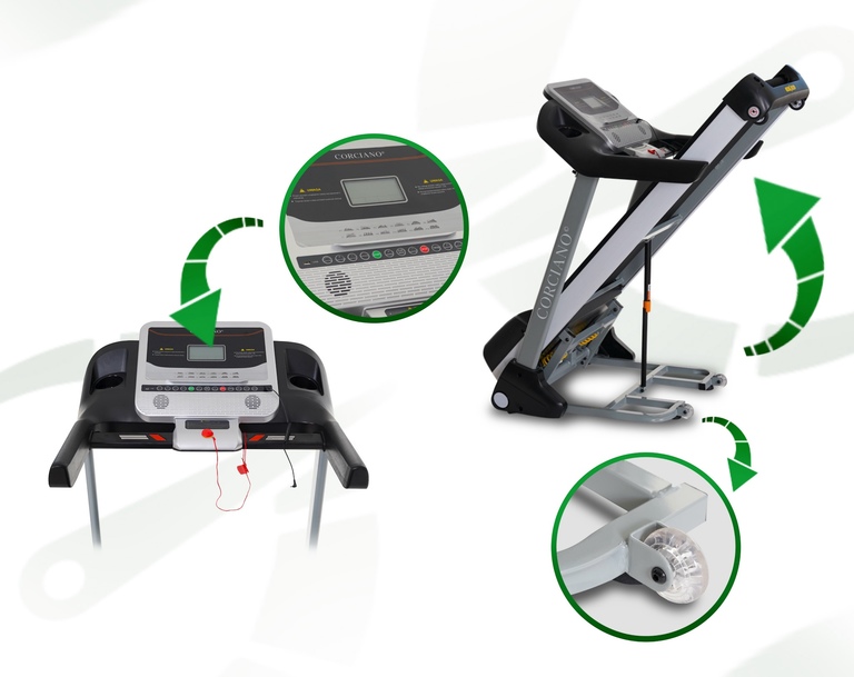 Bieżnie elektryczne - BIEŻNIA elektrycza GRANDE składana L650S (4)