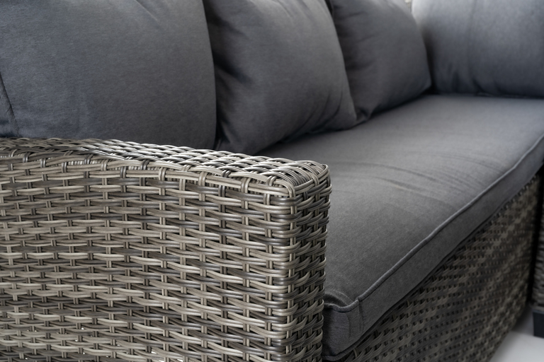 Meble ogrodowe - Zestaw mebli ogrodowych Natalia Narożnik Komplet  (4)