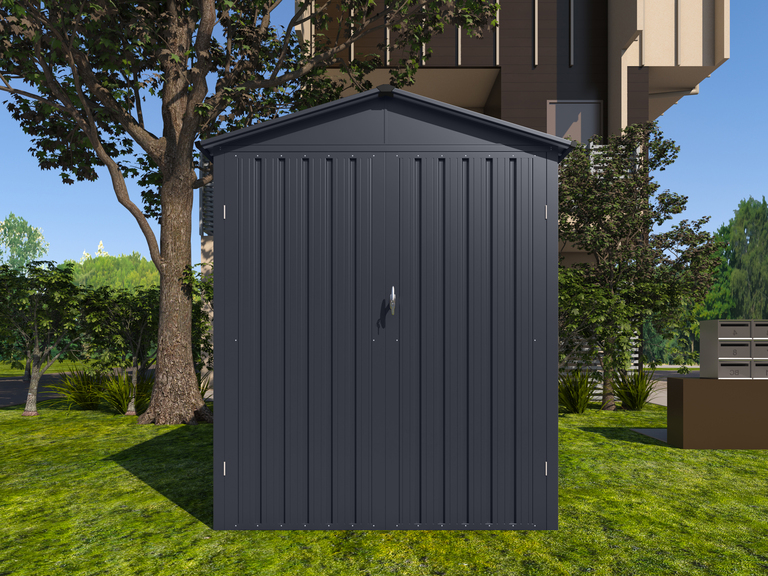 Domki / Garaże - Garaż, schowek na Motor Motocykl Rowery 307 x 168 x 202 cm z uchwytem (6)