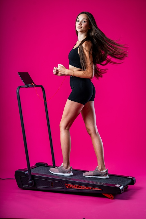 Bieżnie elektryczne - Bieżnia domowa elektryczna TOLLO 3750 Aplikacja Corciano 2w1 3HP  130 kg 14km/h (2)