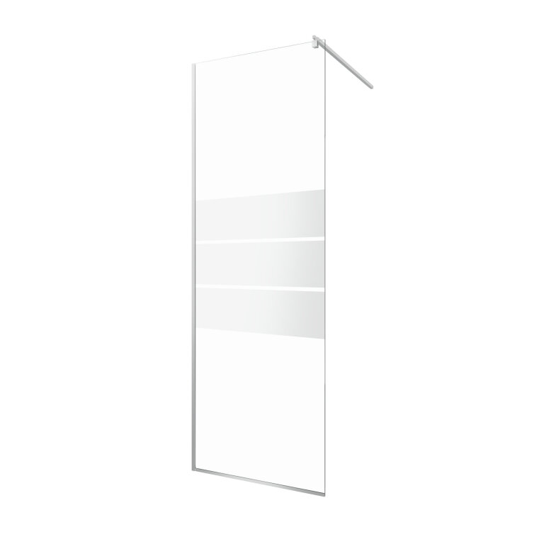 Łazienka - Ścianka prysznicowa typu Walk-In 80 Corciano Serenique chrom (1)