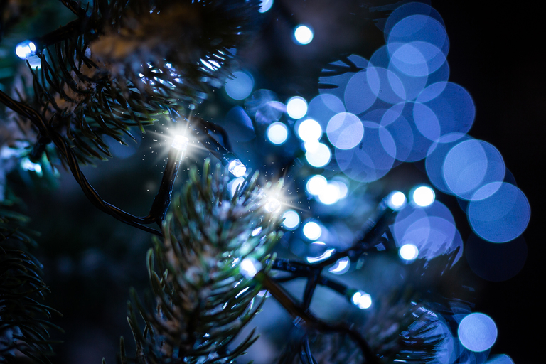 Lampki choinkowe - Lampki choinkowe 1000 led zimny biały efekt flesz 20% (6)