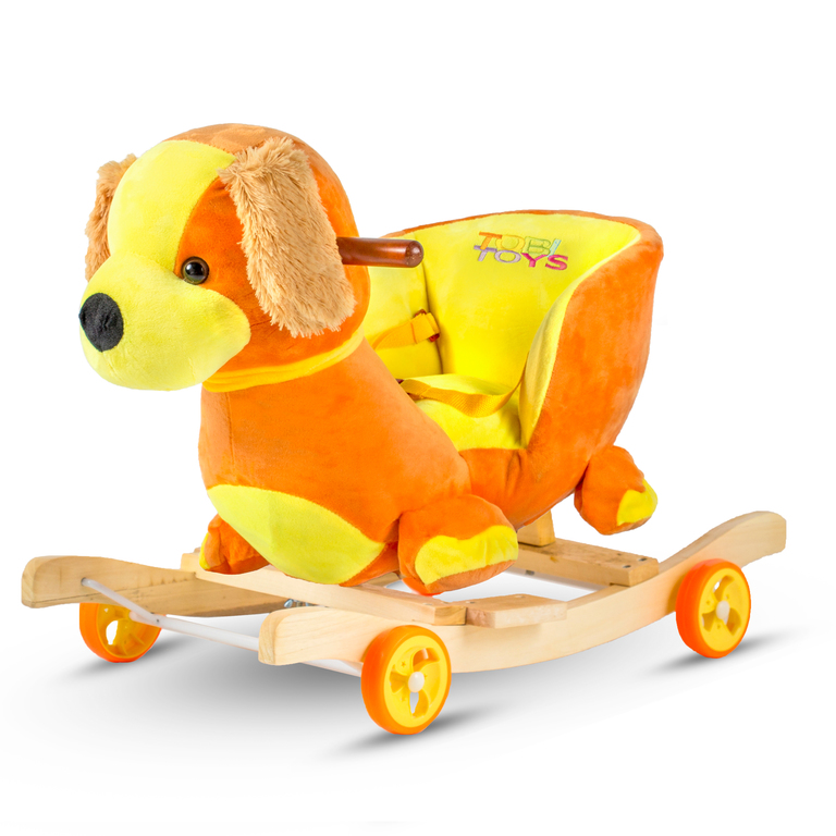 Zabawki  - Bujaczek Jeździk Na Biegunach Piesek K11 Tobi Toys (1)