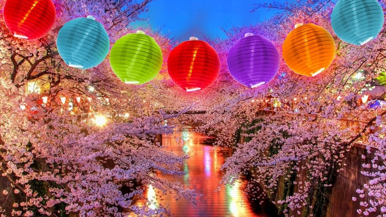 Lampki choinkowe - Świecące Lampiony Łańcuch Kule LED 10 Sztuk CH52 B10L-WD-008 (5)