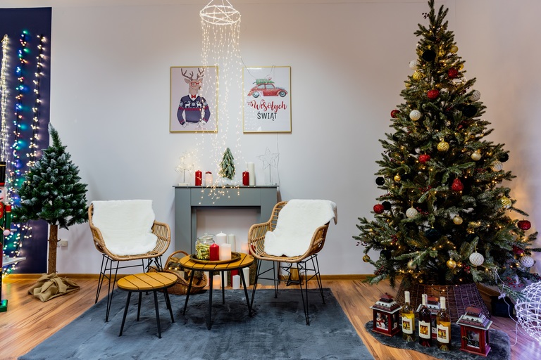 Boże Narodzenie - Lampki dekoracyjne 570 LED (4)