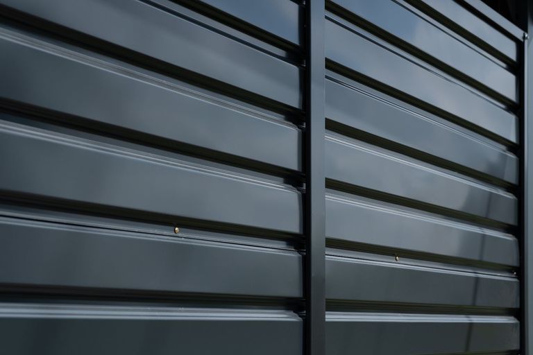 Domki / Garaże - Wiata samochodowa Komplet z Blachami Bocznymi garaż Carport 540 x 285 x 230 cm  (4)