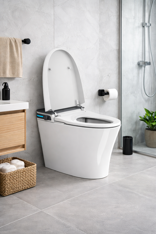 Akcesoria łazienkowe - Kompaktowa inteligentna Miska WC Smart toaleta bidetowa Corciano (2)