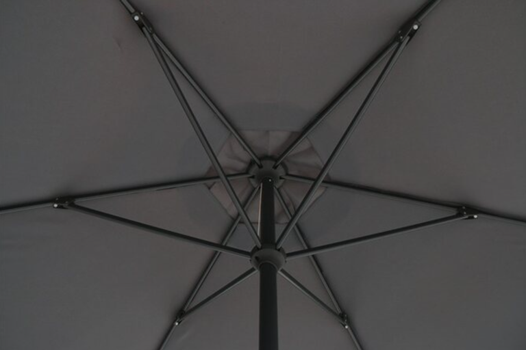 Ogród - Parasol Ogrodowy Honolulu Antracyt 300 cm średnica (4)