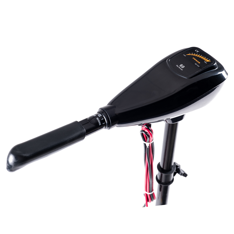 Dom - Silnik ZABURTOWY elektryczny 60 lb do Łodzi Pontonu 12V (4)