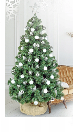 Choinki sztuczne - Choinka sztuczna diamentowa 220 cm (7)