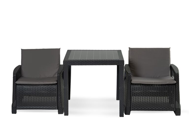 Zestawy ogrodowe - Zestaw Mebli Ogrodowych Matteo stolik + dwa fotele (2) Zestawy ogrodowe - Zestaw Mebli Ogrodowych Matteo stolik + dwa fotele (2)