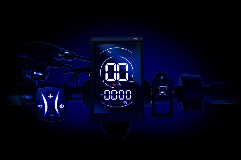 Hulajnogi elektryczne - Kopia - Hulajnoga Elektryczna Składana eXplay M10 20 km/h czarna (3)