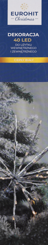 Boże Narodzenie - Dekoracja 40 LED Gwiazda (3)