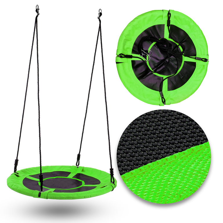 Bocianie gniazda - Gniazdo bocianie Zielone Huśtawka Ogrodowa 90 cm POLO (8)