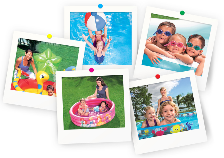 Baseny i materace - Basen Dmuchany Rodzinny Dla Dzieci 262x157x45cm BESTWAY 54118 EAN 6942138913224 (9)