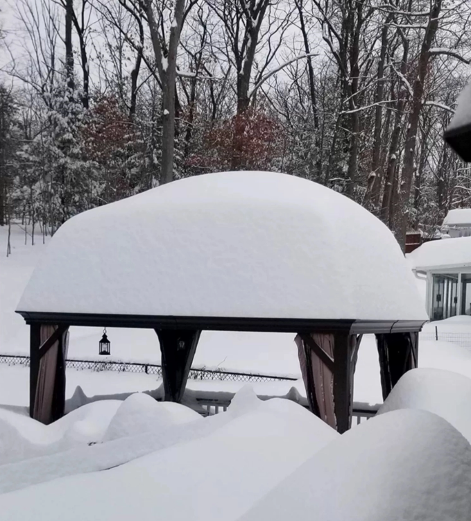 Pawilony ogrodowe - Pawilon Ogrodowy PREMIUM 3.65 x 3.65m Wiata ogrodowa Corciano Stalowy dach (4)