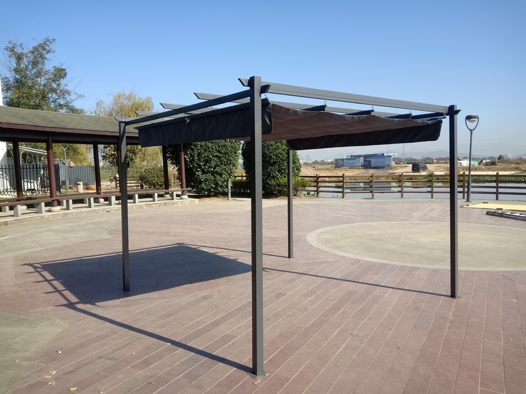 Altany - Altana Ogrodowa Mystic Pawilon 300 x 300 cm Gazebo Pergola Nowoczesna (10)