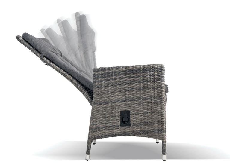 Zestawy ogrodowe - Zestaw mebli ogrodowych LORENS STÓŁ 8 krzeseł HARDY -rozkładane Komplet Ogrodowy  (7)