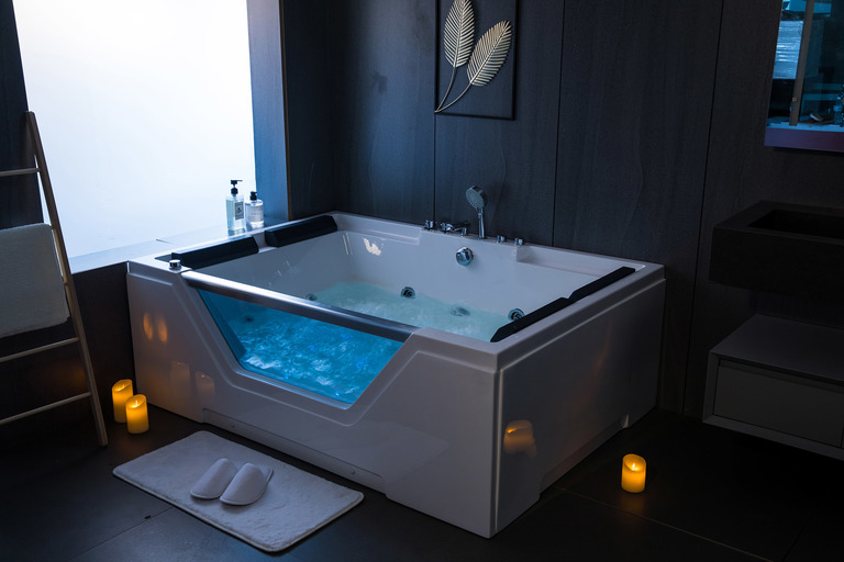 Z hydromasażem  - Wanna z hydromasażem OREGON  jacuzzi 120x170x59cm (2) Z hydromasażem  - Wanna z hydromasażem OREGON  jacuzzi 120x170x59cm (2)