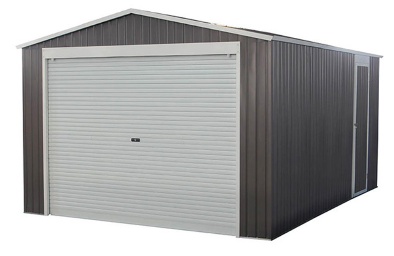 Domki / Garaże - Garaż Samochodowy z roletą 330x574 x243 cm  (2)