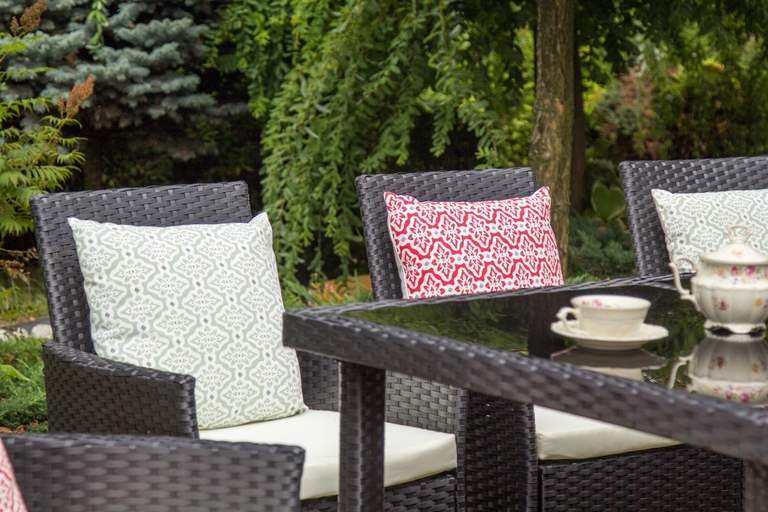 Meble ogrodowe - Zestaw Mebli Ogrodowych Rattanowych Bahama Set Max 8 Krzeseł (3)